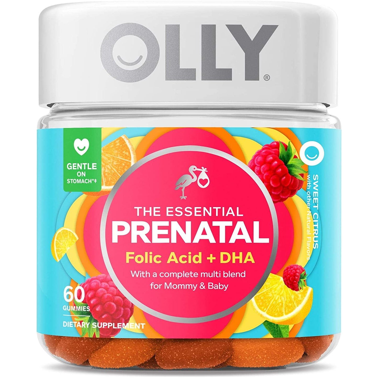 Olly The Essential Prenatal Sweet Citrus -- 60 Gummies