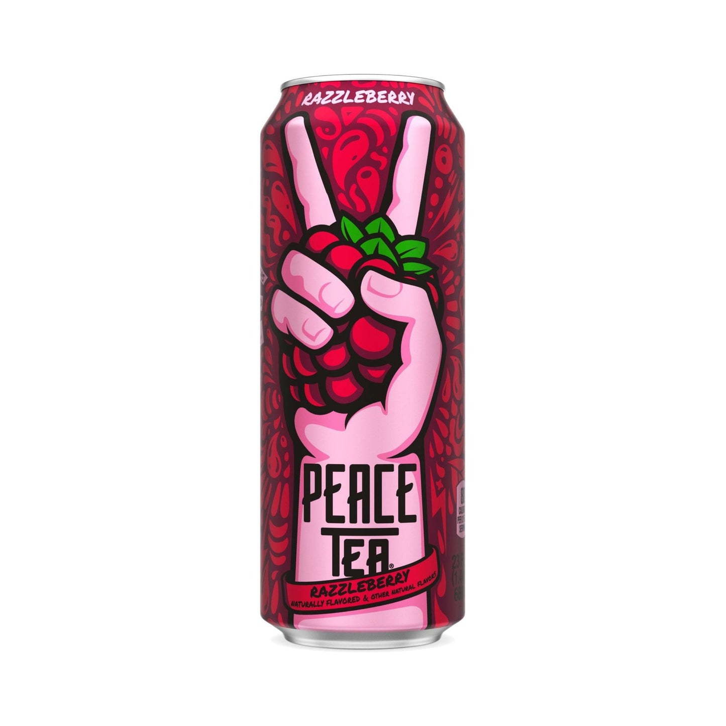 Peace Tea Razzleberry Sweet Iced Tea Drinks, 23 fl oz, 12 Pack