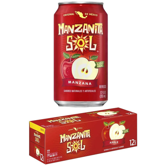 Manzanita Sol Citrus Soda 12oz Cans (12-Pack) by Pepsi - Pepsi