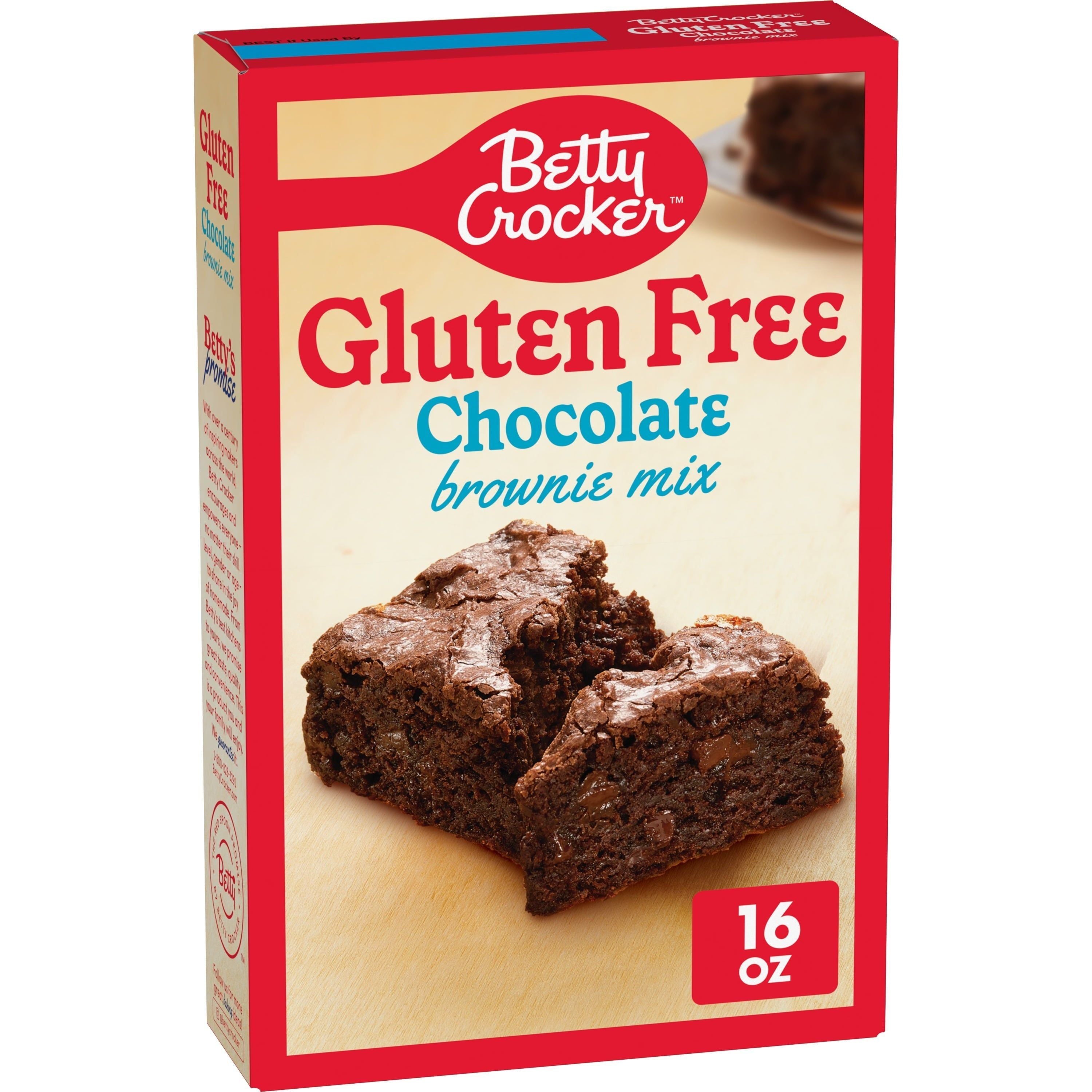 Betty Crocker Gluten-Free Rich Chocolate Brownie Mix, 16 oz. - Betty Crocker