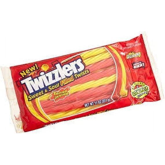 TWIZZLERS Sweet and Sour Filled Twists - Twizzlers