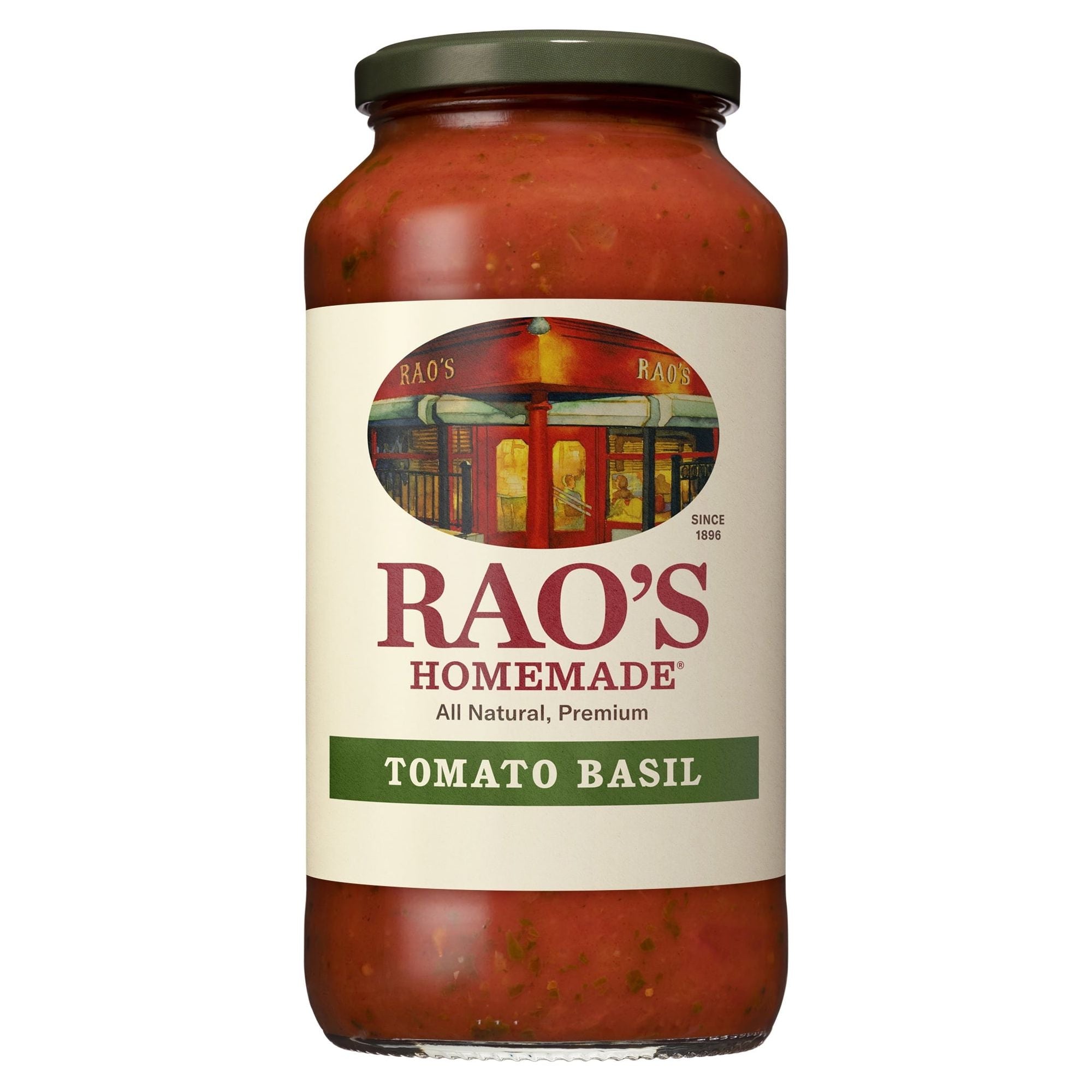 Rao's Homemade Low Carb Tomato Basil Sauce, Keto Friendly, 24 Oz - Rao's