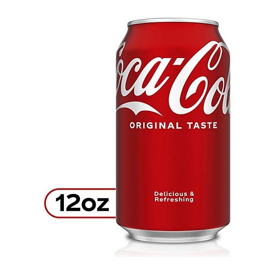 Coca-Cola Classic Soda, 12 oz Can Variety Pack - 12 Cans - Coca-Cola