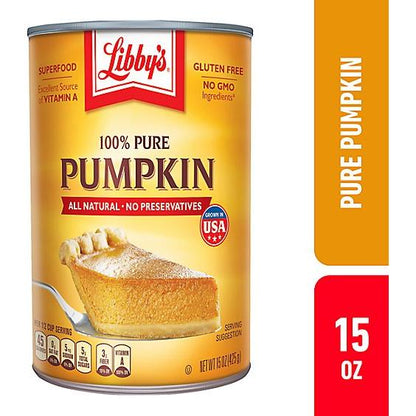 Libby's 100% Pure Pumpkin, 15 Ounce (Pack of 12)