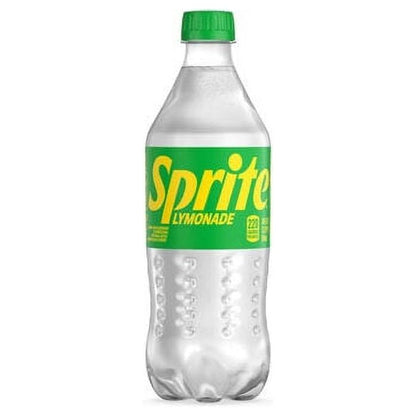 Sprite Lymonade Refreshing Lemon-Lime Beverage, 20 Oz Bottle (12-Pack)