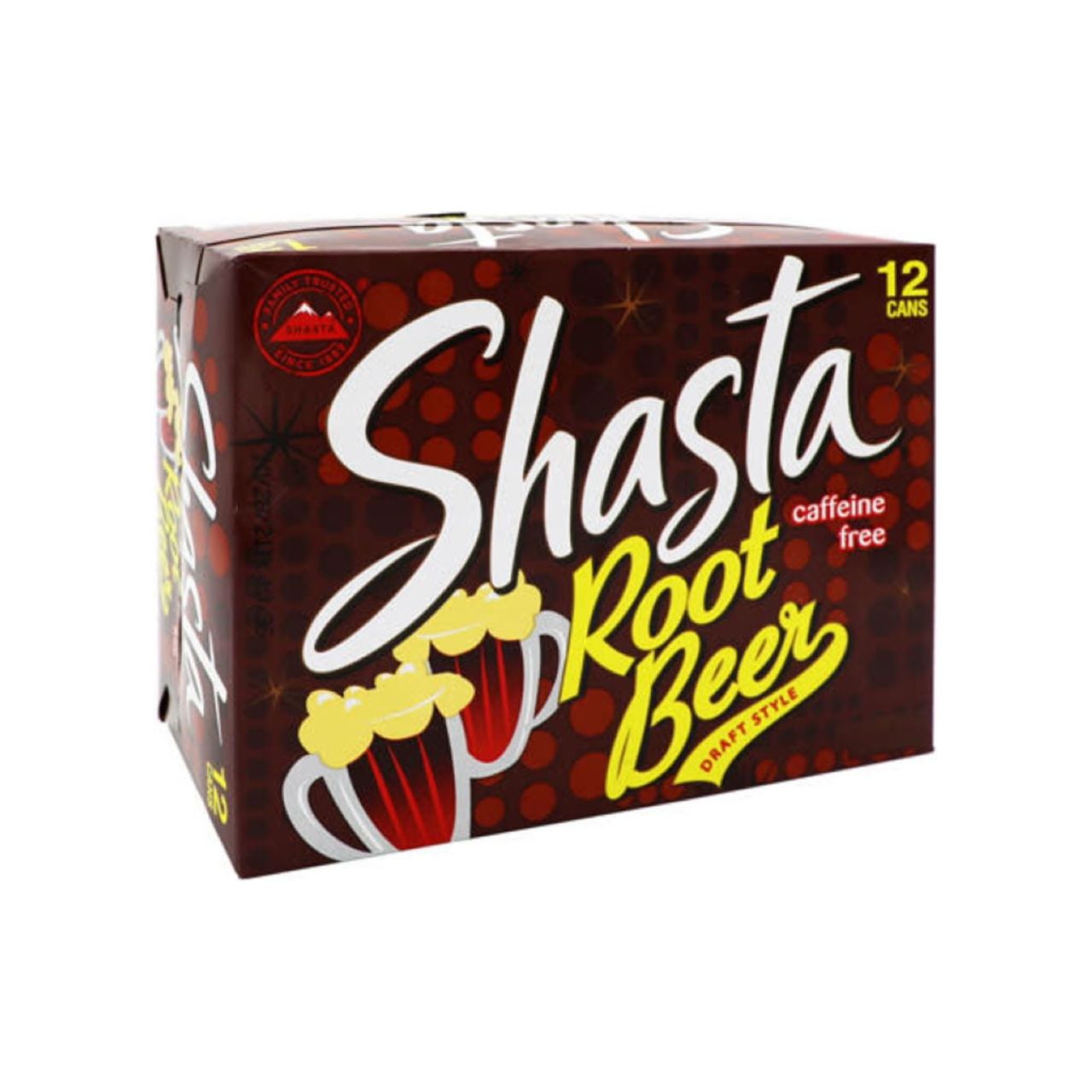 Shasta Root Beer Soda - 24 Cans of 12 oz Refreshing Flavor