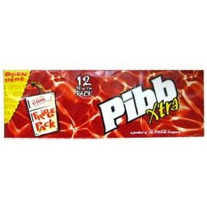 Pibb Xtra Bold Cherry Soda - 24 Pack of 12 oz Cans