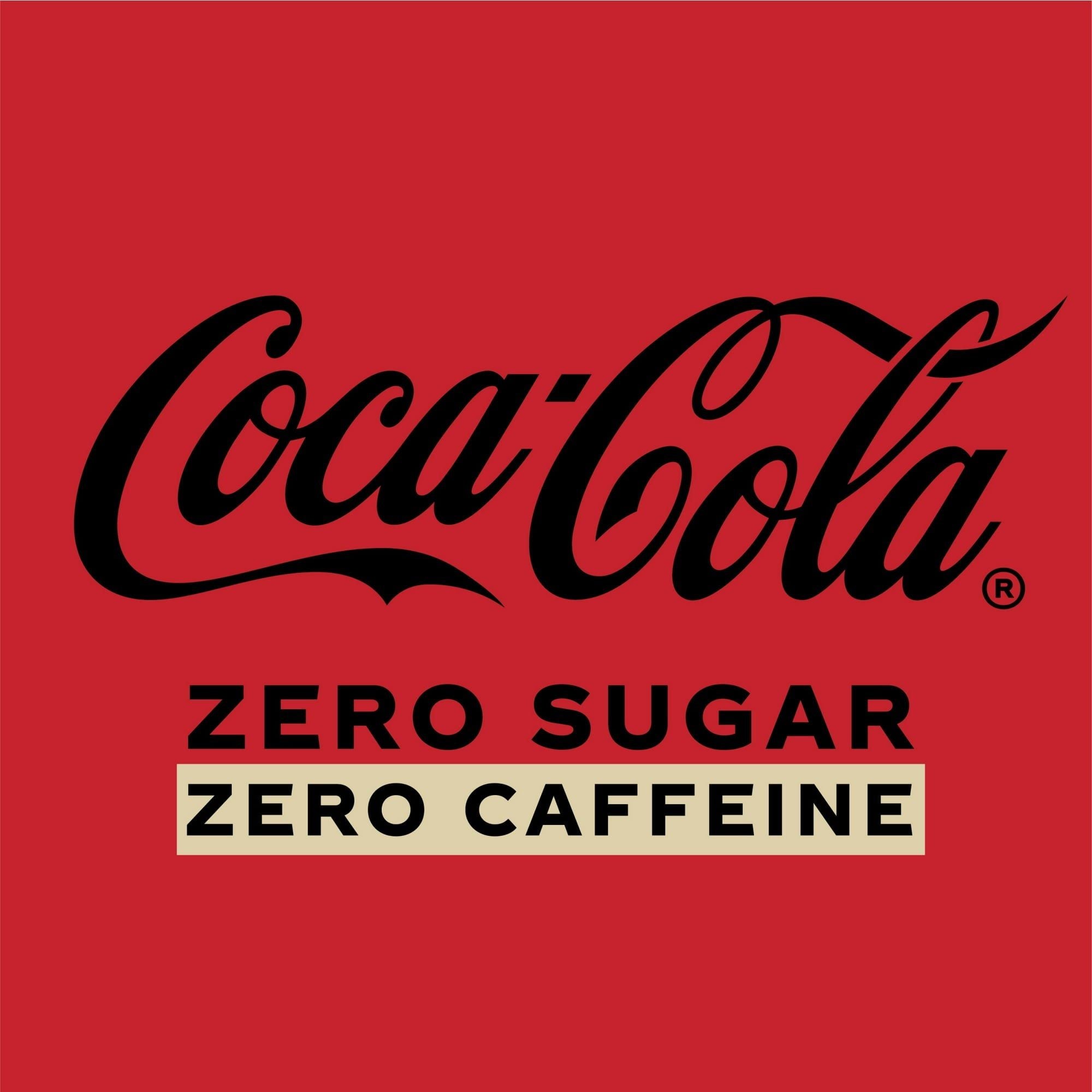 Caffeine-Free Coke Zero 24-Pack Cans - 12 Oz - Coca-Cola