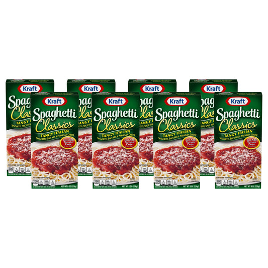 Kraft Tangy Italian Spaghetti Classics, 8 oz - 8 Servings