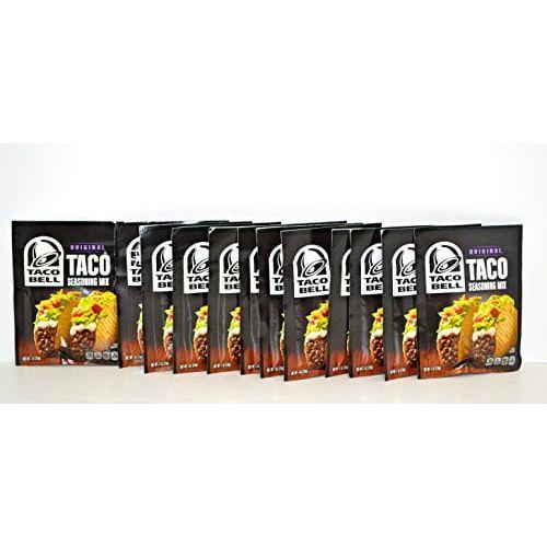 Taco Bell Authentic Taco Seasoning Mix - 1 oz (12-Pack) - Taco Bell