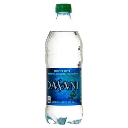 Dasani Purified Water 20oz (10-Pack)