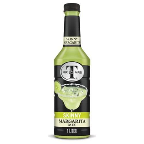 Mr & Mrs T Skinny Margarita Mix, 1 L, Bottle