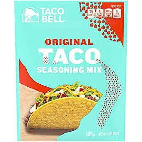 Taco Bell Flavorful Taco Seasoning Mix, 8-Pack (1 oz Each) - Taco Bell