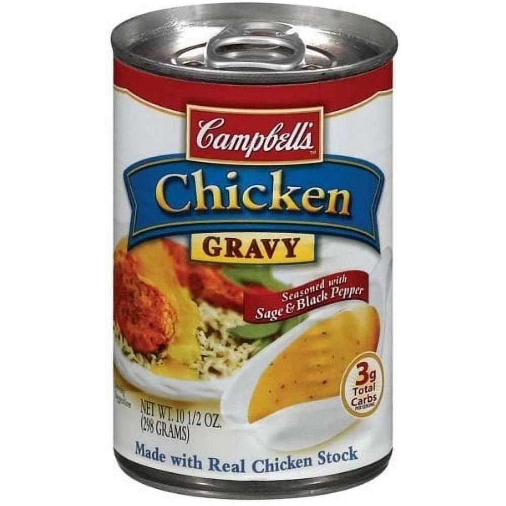 Campbell's Authentic Chicken Gravy - 3-Pack of 10.5-Ounce Cans - Campbell's