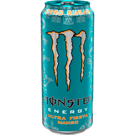 Monster Ultra Fiesta Mango Energy Drink - Sugar Free & Refreshing, 16 fl oz