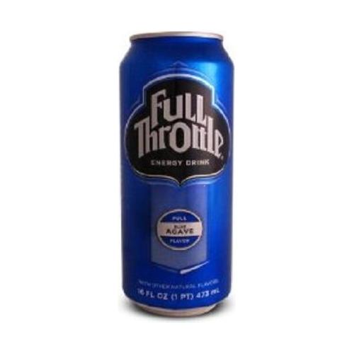 Full Throttle Energy Drink - Agave & Apple Flavor, 16 oz Cans (8-Pack)