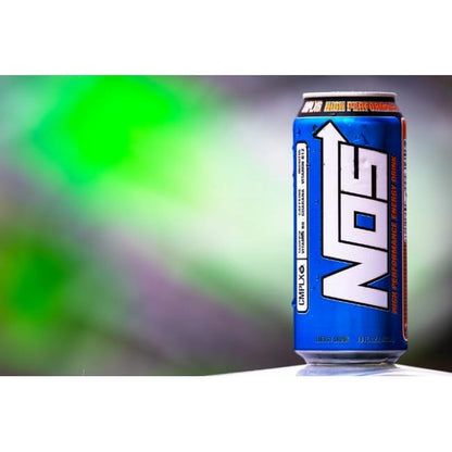 NOS High Octane Energy Drink: 16oz Cans (Pack of 15)