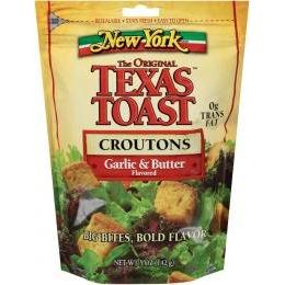 Garlic & Butter Texas Toast Croutons - 4 Pack, 5 Oz