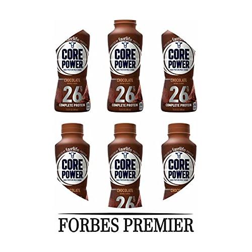 Fairlife Core Power Chocolate High Protein Milk Shake, 14 fl oz, (Pack of 6)