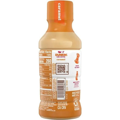 Dunkin' Caramel Iced Coffee - Ready to Drink, 13.7 fl oz