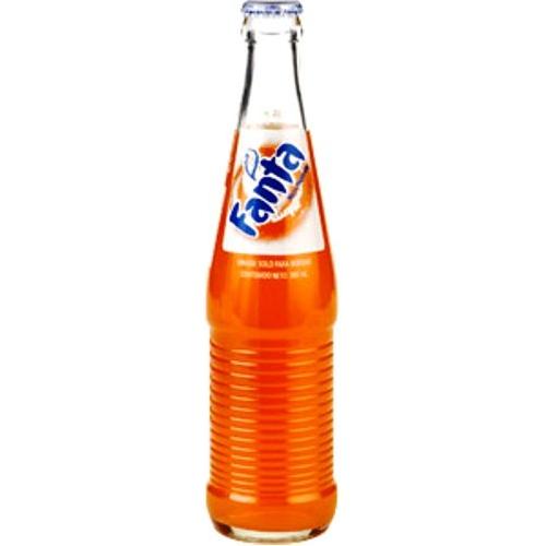 Fanta Orange Glass Bottles - 355 ml - 24 Count Pack