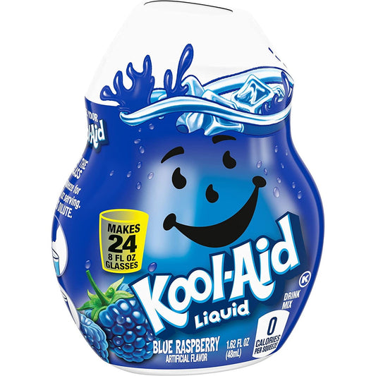 Kool-Aid, Blue Raspberry Mix 1.62 oz - 12 Pack