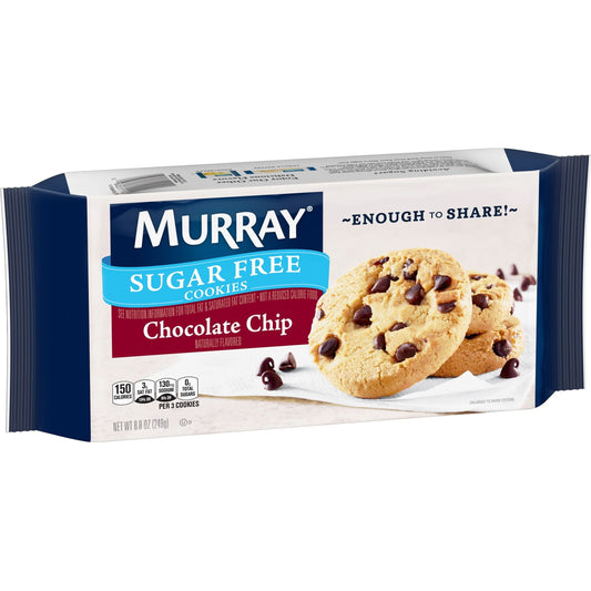 Murray No Sugar Added Chocolate Chip Cookies 8.8 oz - Murray