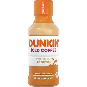 Dunkin' Caramel Iced Coffee - Ready to Drink, 13.7 fl oz - Dunkin