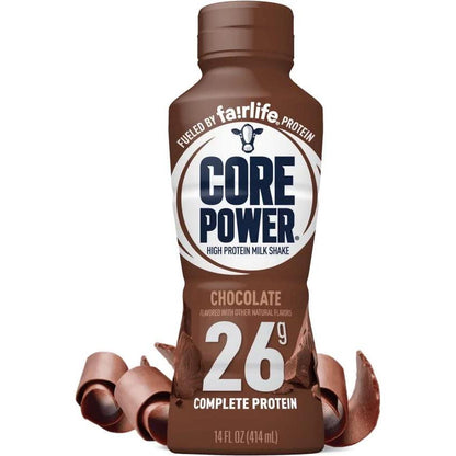 Fairlife Core Power Protein Chocolate Milk Shake 26g, 14 Fl Oz (Pack of 12)