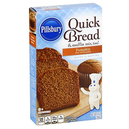 Pillsbury Pumpkin Quick Bread And Muffin Mix, 14 Ounce