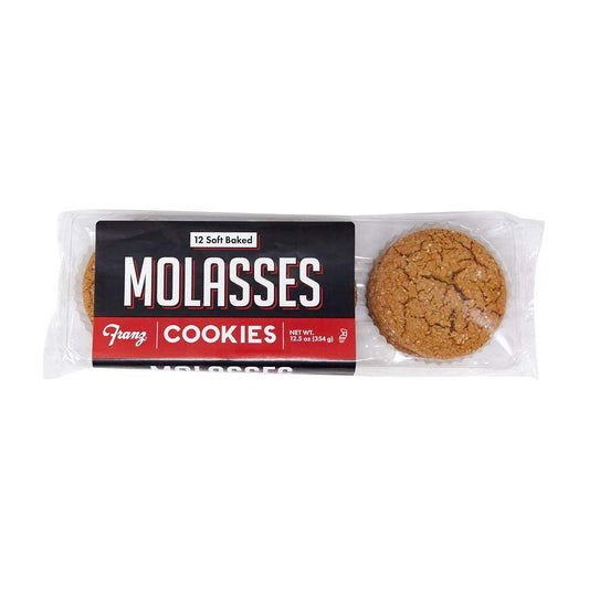 Franz Soft Baked Molasses Cookies, 12.5 oz, 12 Pack