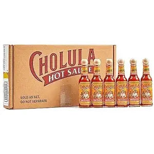 CHOLULA CHIPOTLE HOT SAUCE - Set of 6 Bottles (5 oz Each) - Cholula