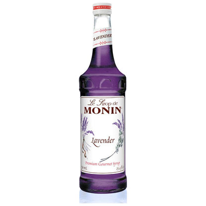 Monin - Lavender Syrup, Aromatic and Floral, Natural Flavors, Great for Cocktails, Lemonades, and Sodas, Non-GMO, Gluten-Free (750 ml)