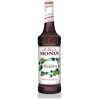 Monin - Blackberry Syrup, Soft And Succulent, Great For Cocktails, Lemonades, And Sodas, Gluten-Free, Non-Gmo (750 Ml)