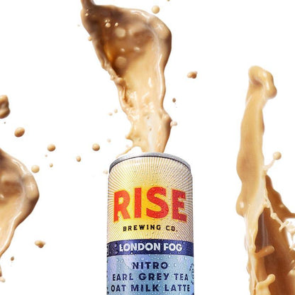 Rise Brewing Co: London Fog Earl Grey Tea Oat Milk Latte, 7 oz