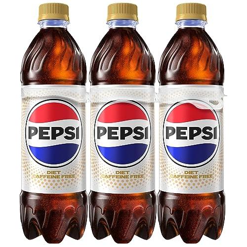 Caffeine-Free Diet Pepsi Cola Soda, 16.9 oz Bottles - 6 Pack