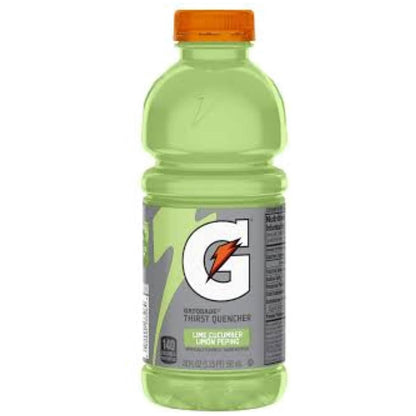 Gatorade Lime Cucumber Thirst Quencher Sports Drink | 20oz Bottles | 24 Pack | Electrolytes for Rehydration