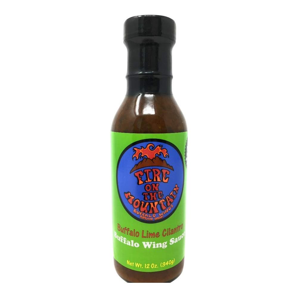 Fire on the Mountain--Buffalo Lime Cilantro Hot Sauce - 12oz