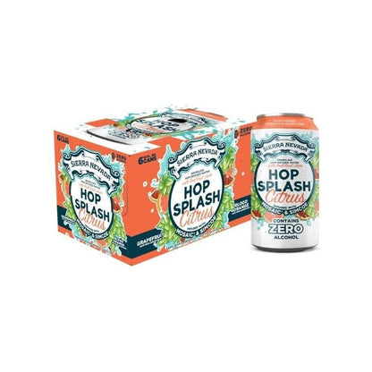 Sierra Nevada Citrus Infused Non-Alcoholic Sparkling Water - 12oz Cans (Pack of 6)