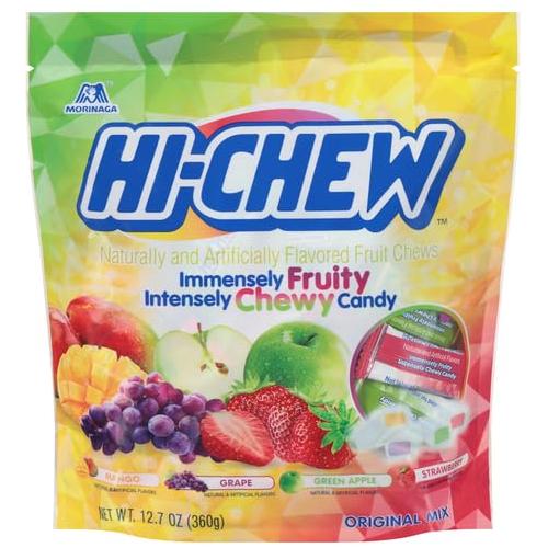 Hi-Chew Original Mix Chewy Candy, 12.7 oz., Stand up Pouch