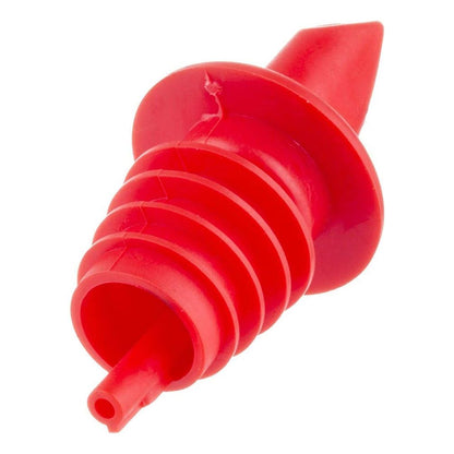 Tablecraft Econ Free Flow Red Pourer 12 Per Pack - 12 Pack