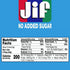 Jif No Sugar Added Creamy Peanut Butter, 15.5oz, 12 Pack - JIF