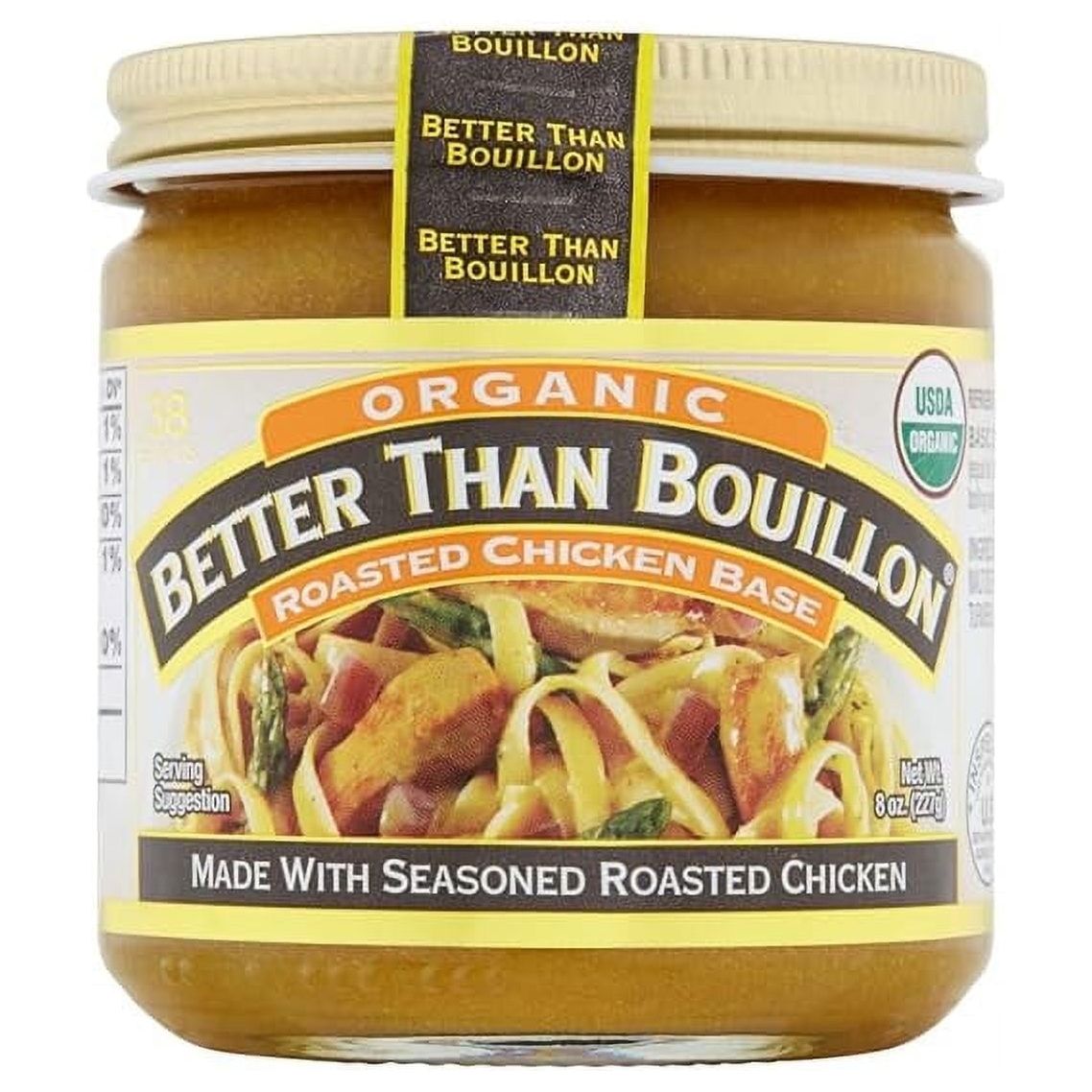 Organic Roasted Chicken Flavor Base - Better Than Bouillon 8 oz | 4 Pack