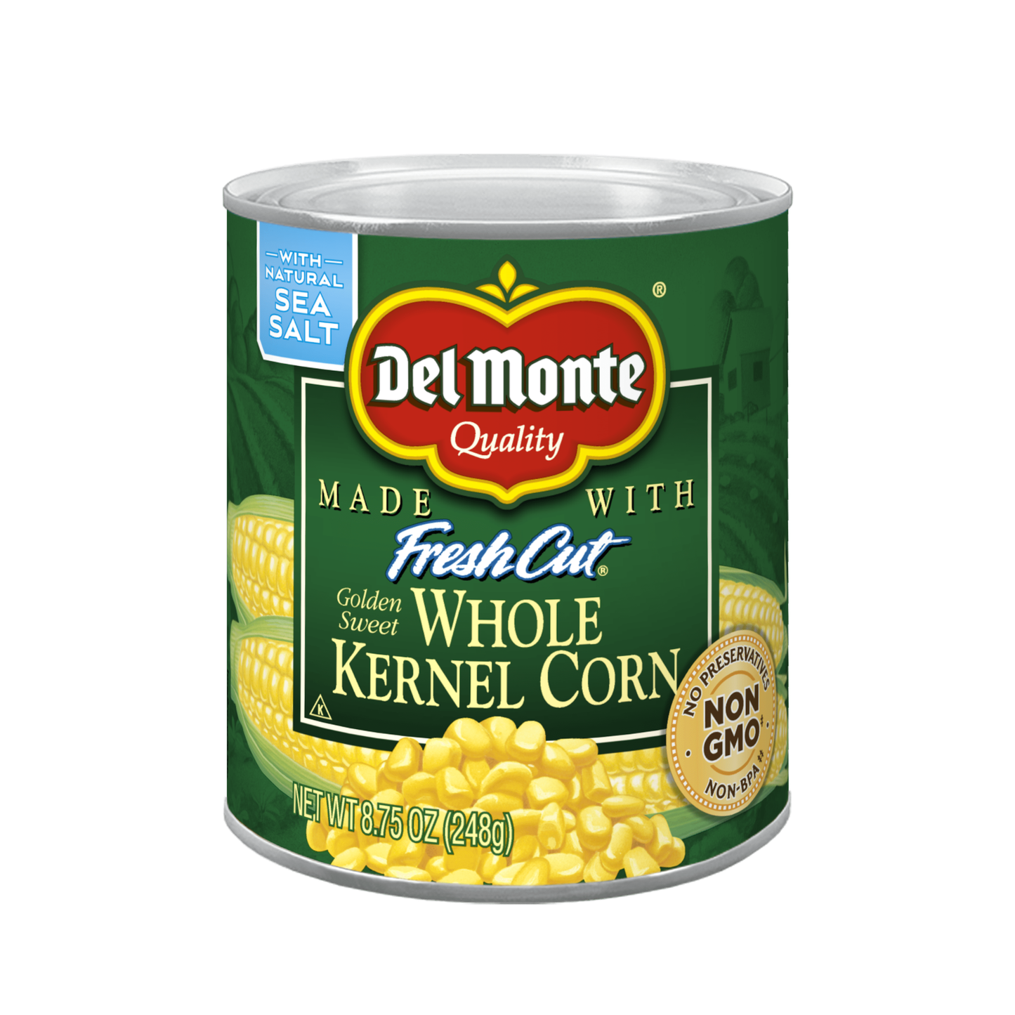 Del Monte Sweet Whole Kernel Corn, 8.75 oz Can