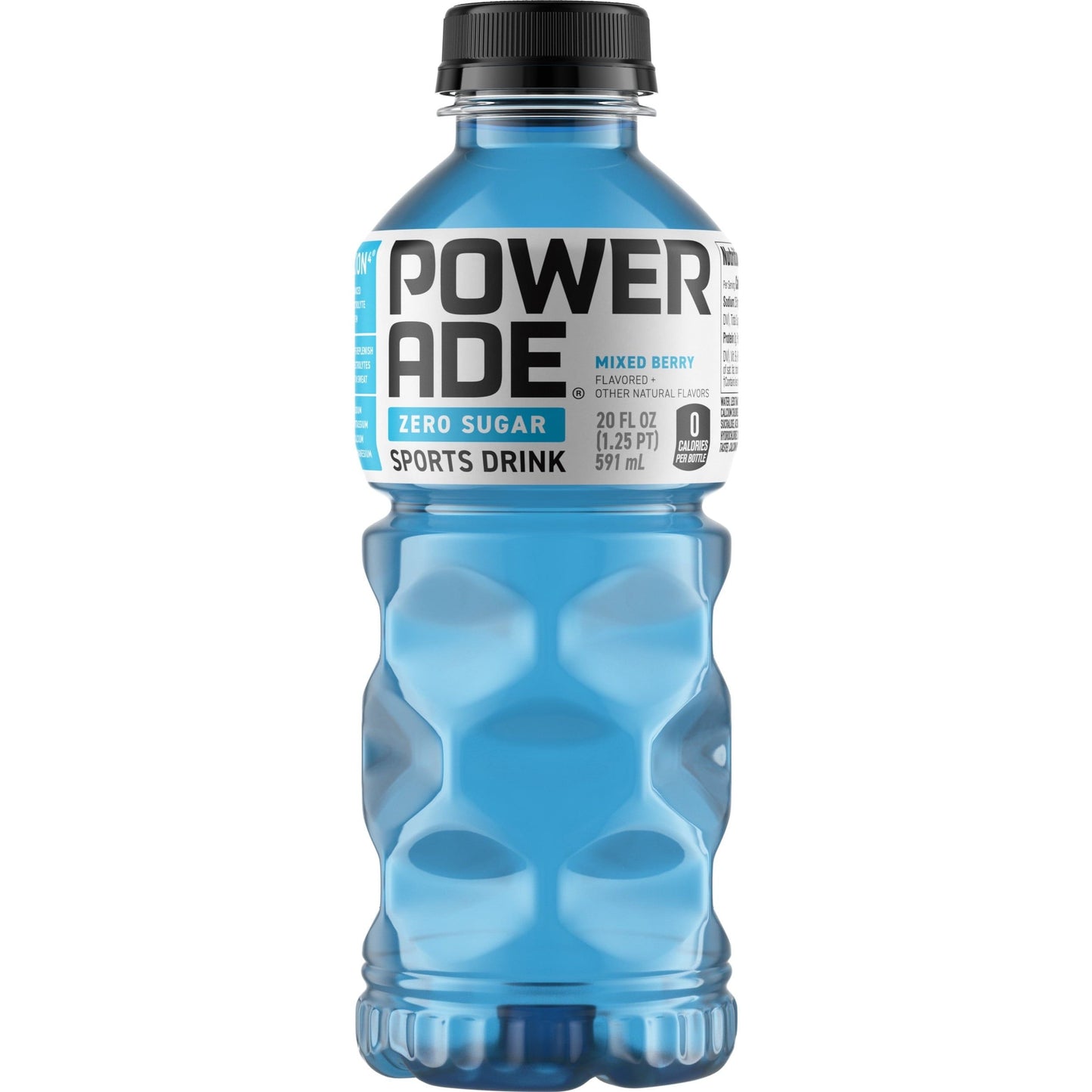 POWERADE Zero Mixed Berry Blast - Sugar-Free Electrolyte Sports Drink with Essential Vitamins and Minerals, 20 fl oz