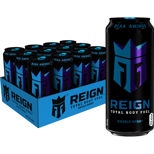 Razzle Berry Reign Total Body Fuel Energy Drink - 16 Fl Oz (12 Pack)