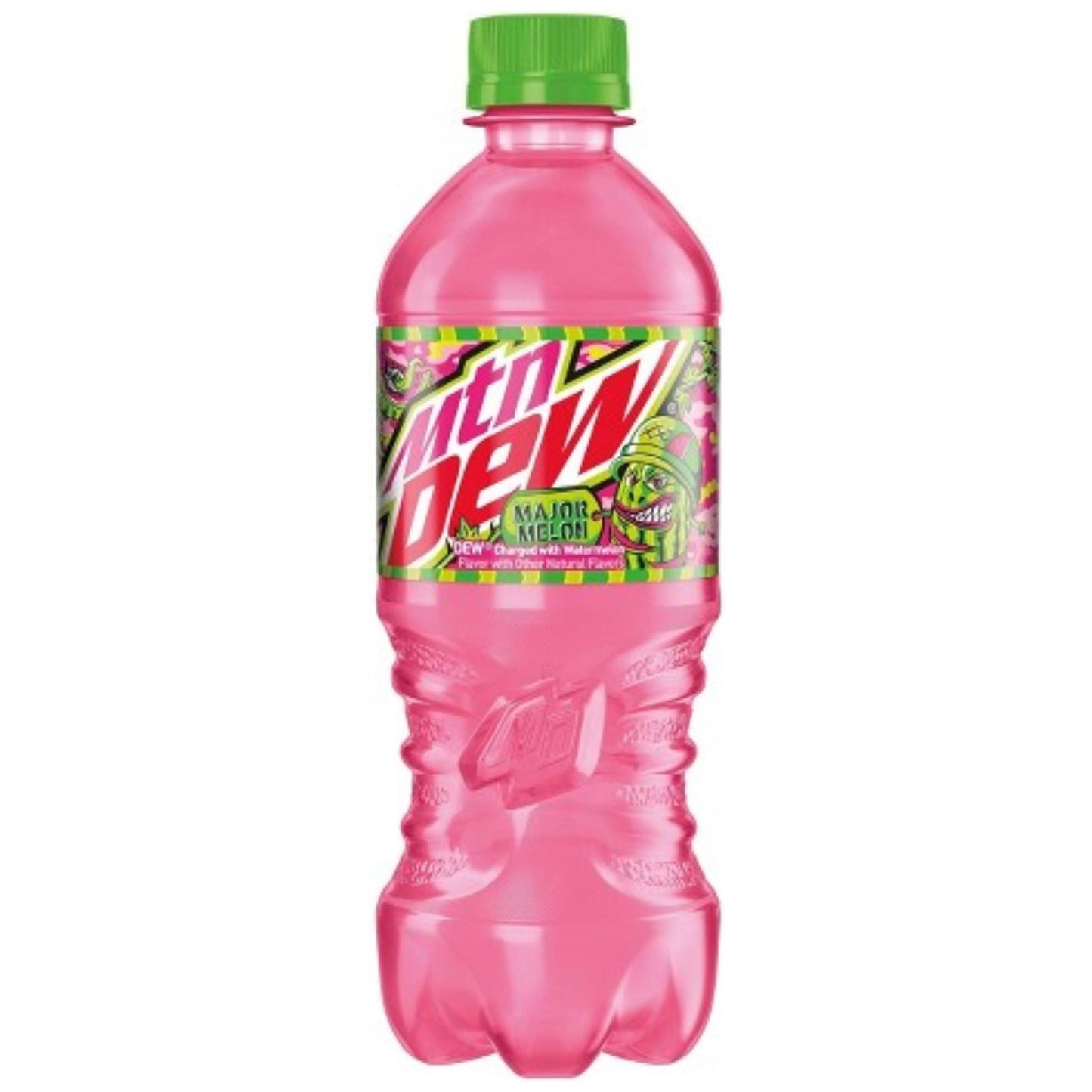 Mountain Dew Major Melon Refreshing Soda - 20oz Bottles Pack of 16