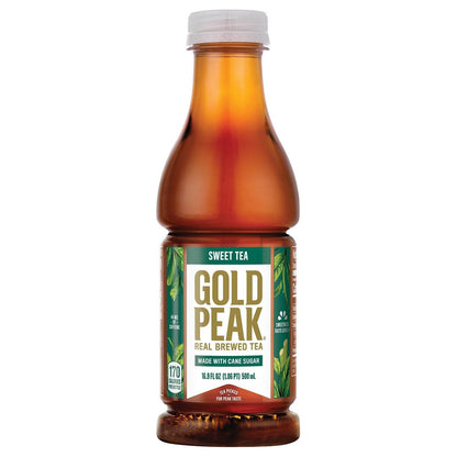 Gold Peak Sweet Tea, 16.9 Fluid Ounce (Pack of 18)