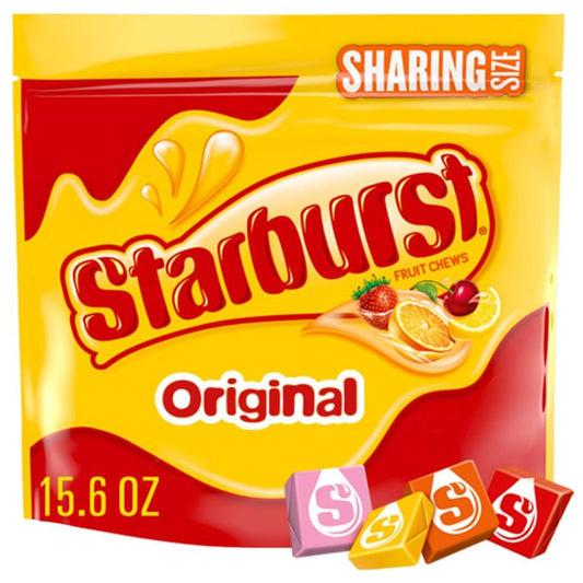 Starburst Original Fruit Chews Chewy Candy, Sharing Size - 15.6 oz Bag