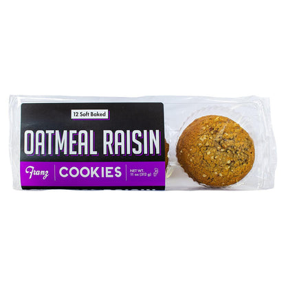 Franz Soft Baked Oatmeal Raisin Cookies, 10 oz, 12 Pack